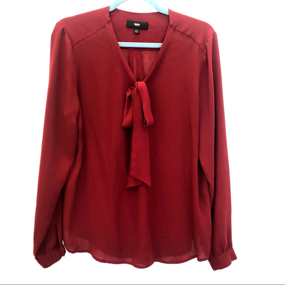 Red Mossimo Blouse